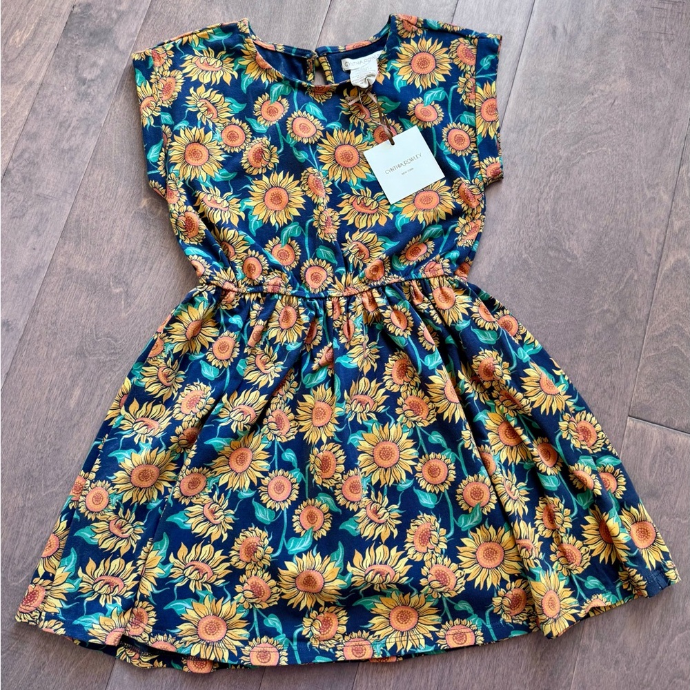 NWT Cynthia Rowley Girls’ Sunflower Dress